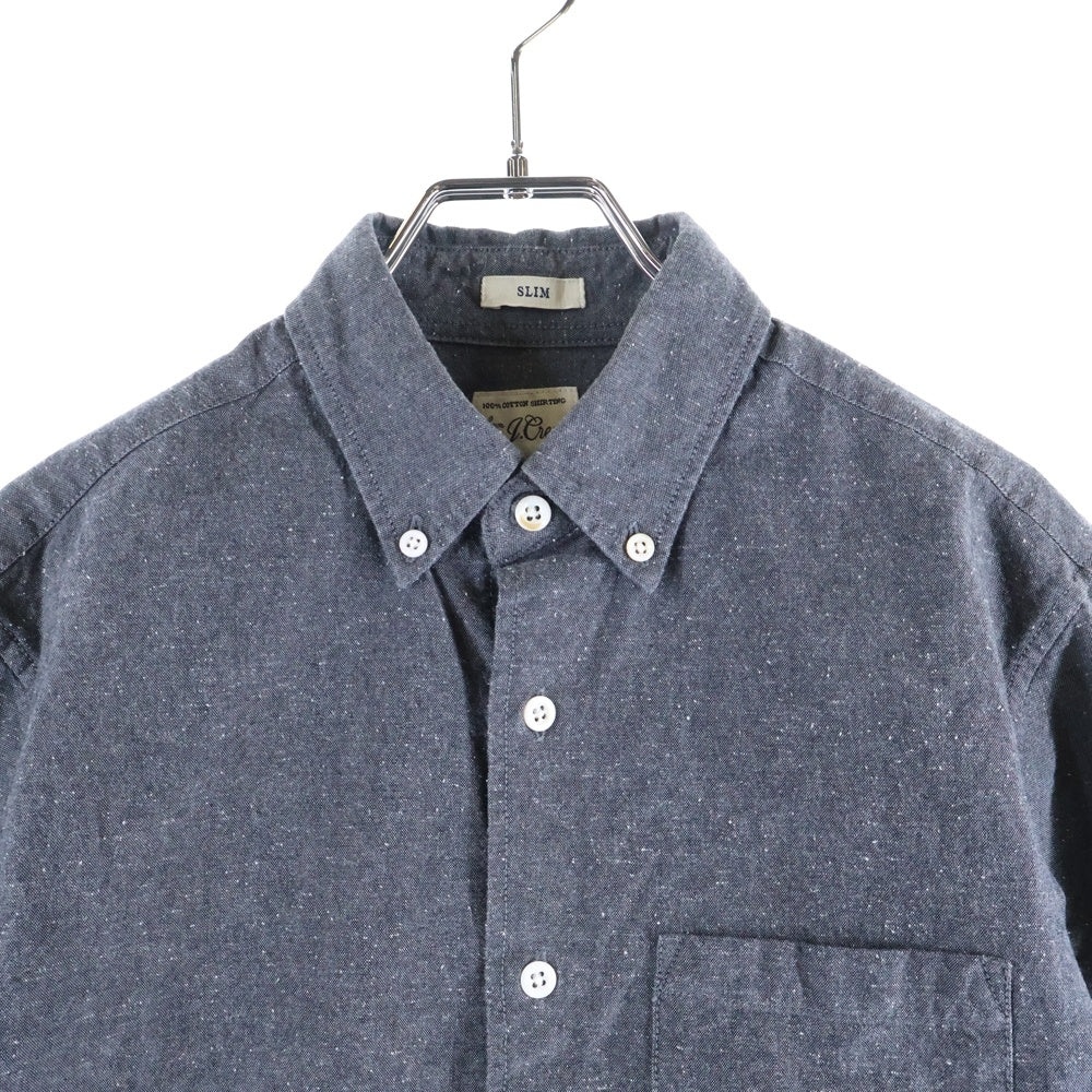 J.CREW(ジェイクルー) SLIM コットン長袖シャツ グレー F8066