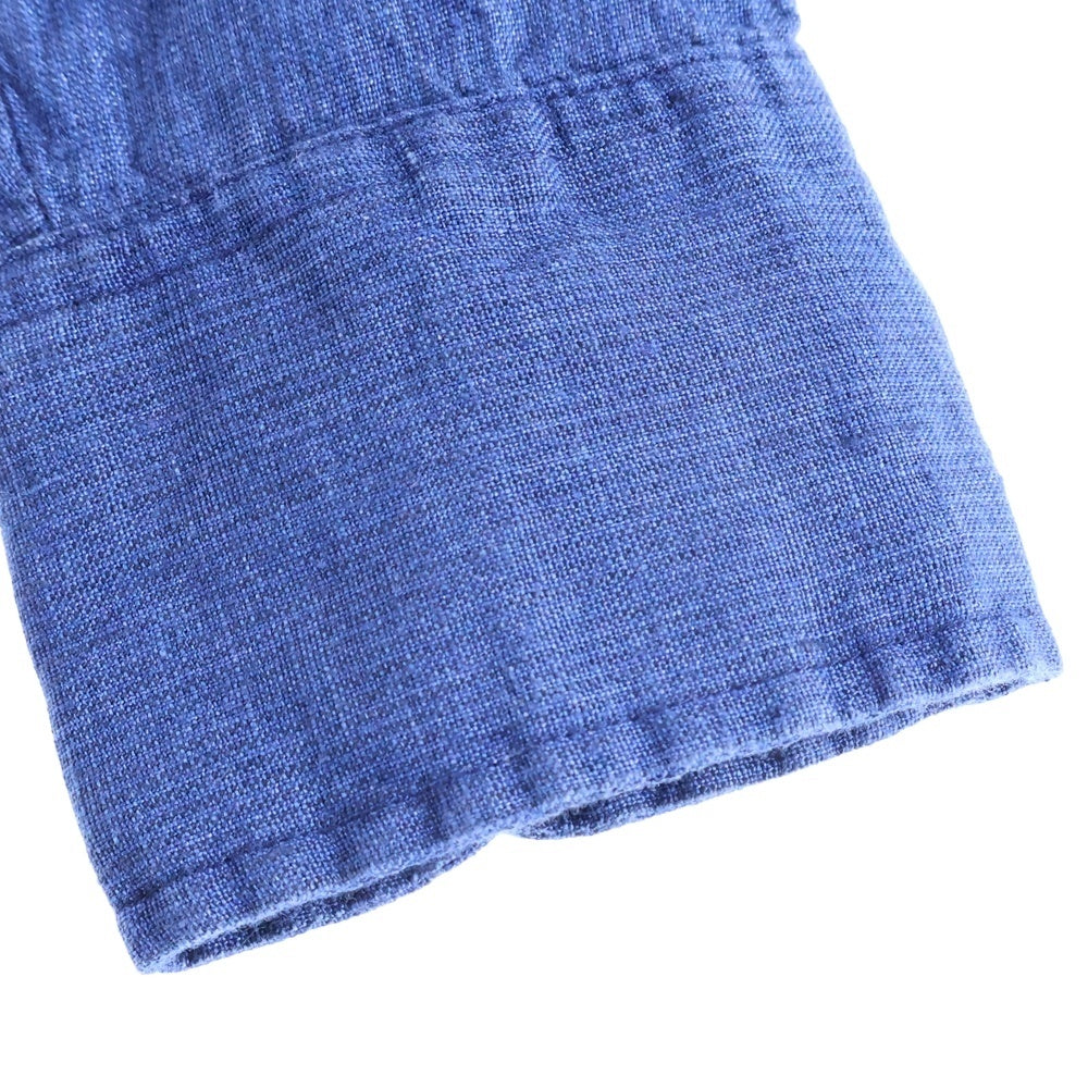 J.CREW(ジェイクルー) SLIM リネン長袖シャツ ブルー G0773