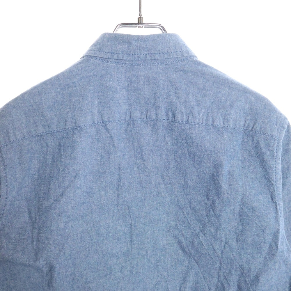 J.CREW(ジェイクルー) SLIM 長袖シャンブレーシャツ ブルー E6692