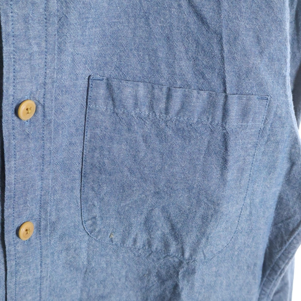 J.CREW(ジェイクルー) SLIM 長袖シャンブレーシャツ ブルー E6692