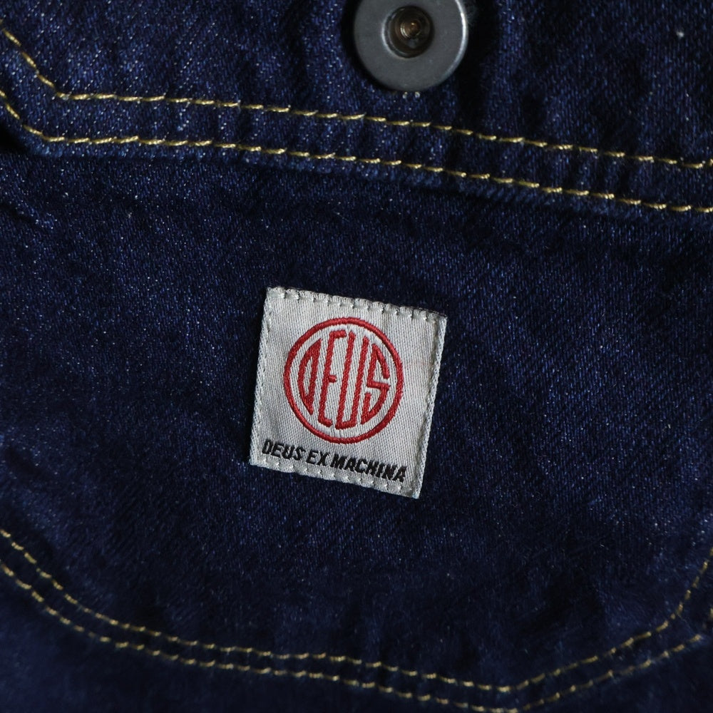 DEUS EX MACHINA(デウスエクスマキナ) ANAN WORK JACKET デニムジャケット Gジャン インディゴ DMW226611