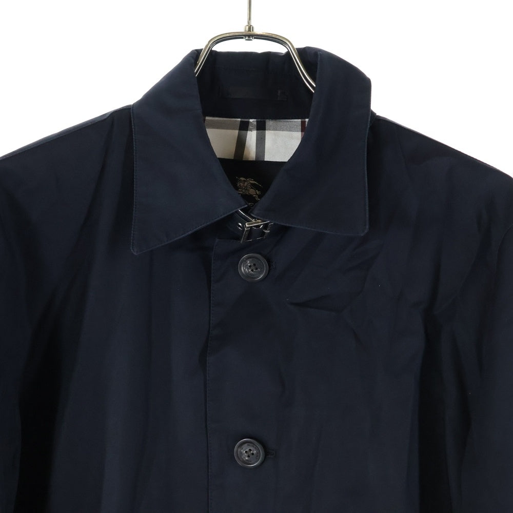 BURBERRY BLACK LABEL(バーバリー ブラックレーベル) ステンカラーコート ブラック BMA56-802-29