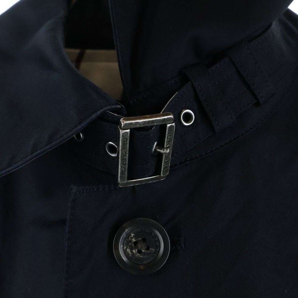 BURBERRY BLACK LABEL(バーバリー ブラックレーベル) ステンカラーコート ブラック BMA56-802-29