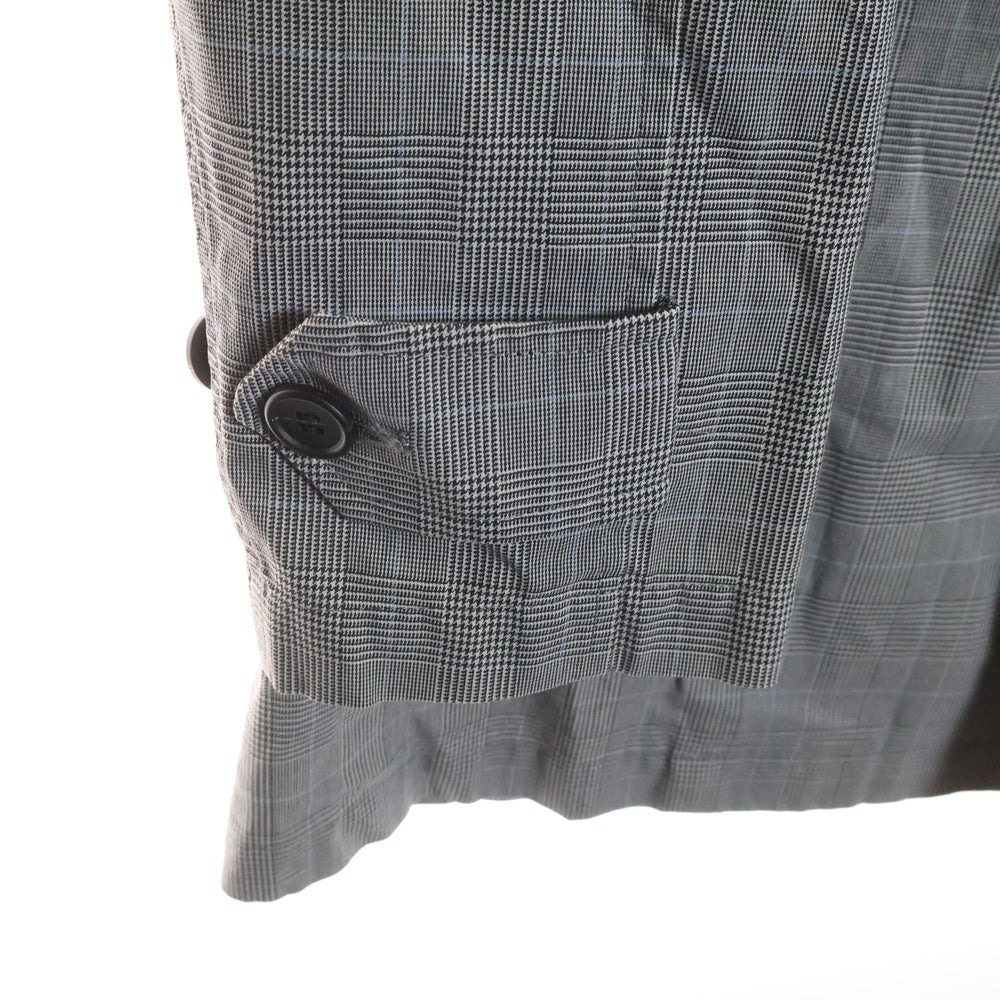 Paul Smith(ポールスミス) 千鳥格子柄 ステンカラーコート グレー BMA56-802-29