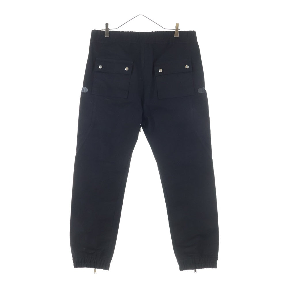 Rick Owens(リックオウエンス) 23AW Bauhaus Cargo Pants バウハウスカーゴ ドローストリングパンツ ブラック RU02C7377-MO