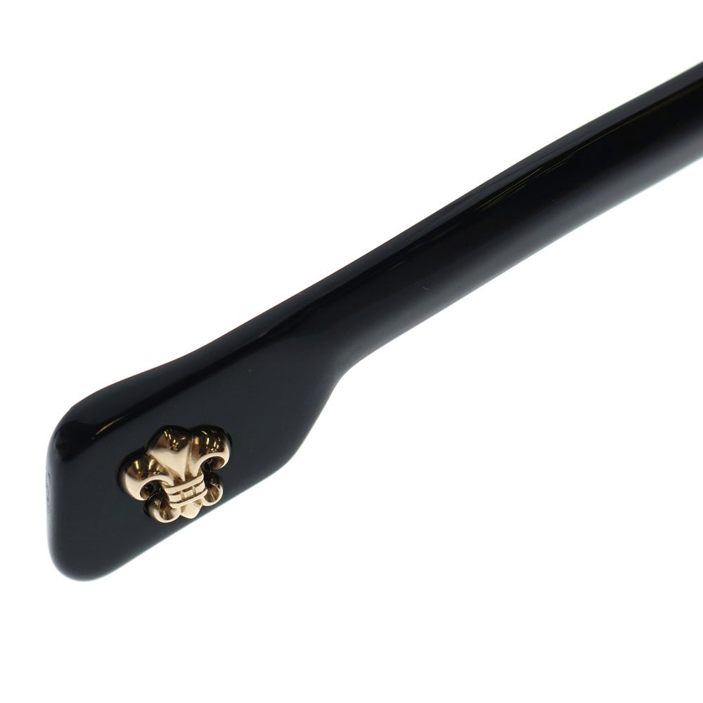 CHROME HEARTS(クロムハーツ) 18KGP CHIRP CHIRP‐A チャープ フレア フレームアイウェア メガネ 眼鏡 ブラック/ゴールド