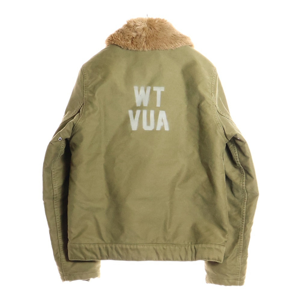WTAPS(ダブルタップス) 14AW N-1 / Deck Jacket デッキコート ミリタリージャケット カーキ 142GWDT-JKM02