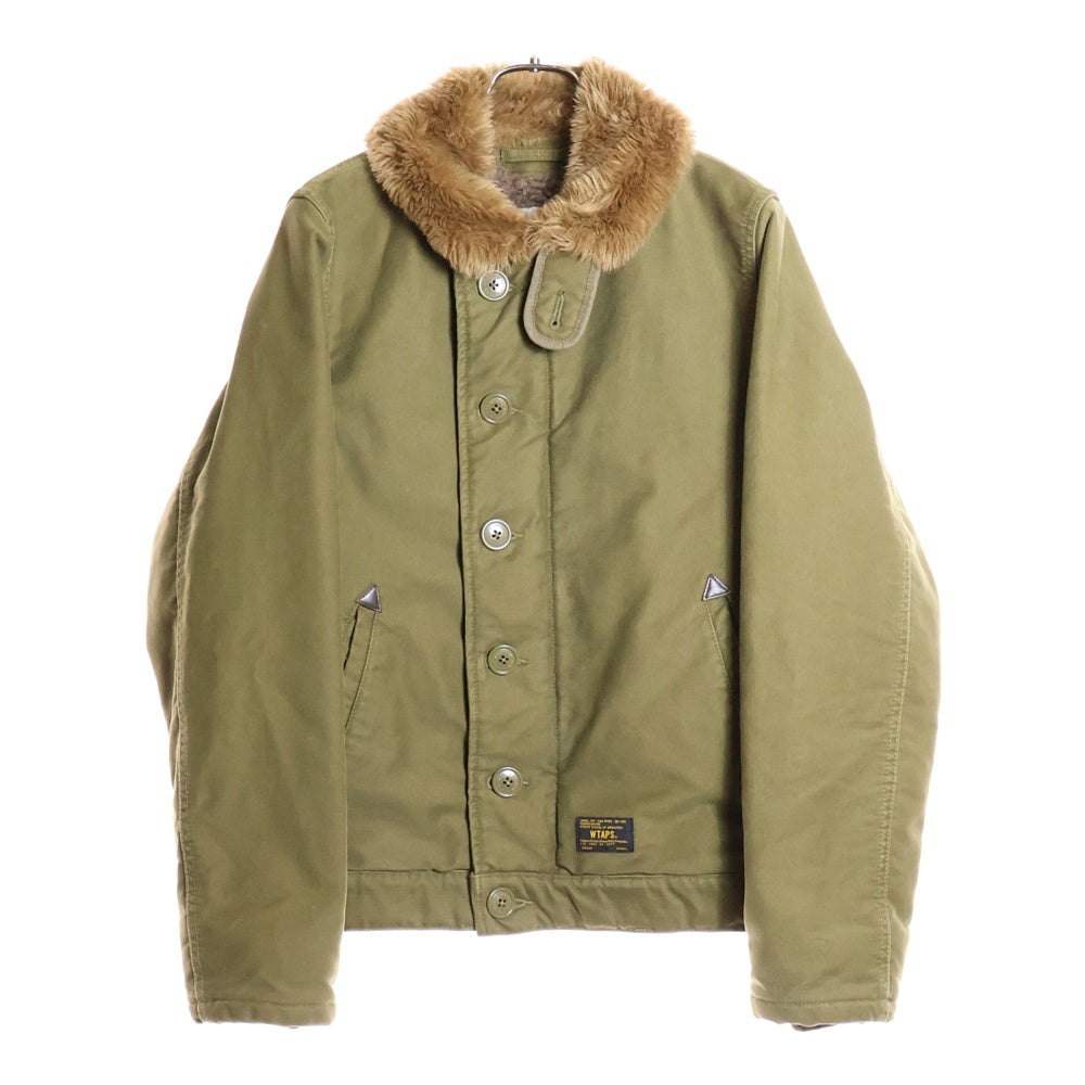 WTAPS(ダブルタップス) 14AW N-1 / Deck Jacket デッキコート ミリタリージャケット カーキ 142GWDT-JKM02