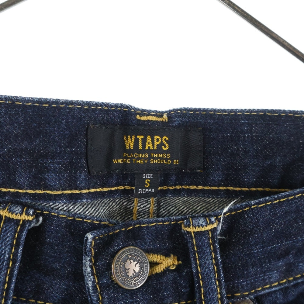 WTAPS(ダブルタップス) 15AW BLUES VERY SKINNY TRASH ストレートスキニー デニムパンツ ジーンズ インディゴ 151GWDT-PTM06