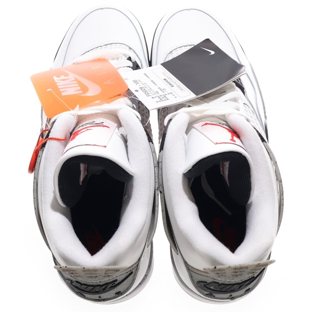 NIKE(ナイキ) AIR JORDAN 4 RETRO WHITECEMENT 2025 エアジョーダン4 レトロ ホワイトセメント ローカットスニーカー ホワイト US9/27.0cm FV5029-100