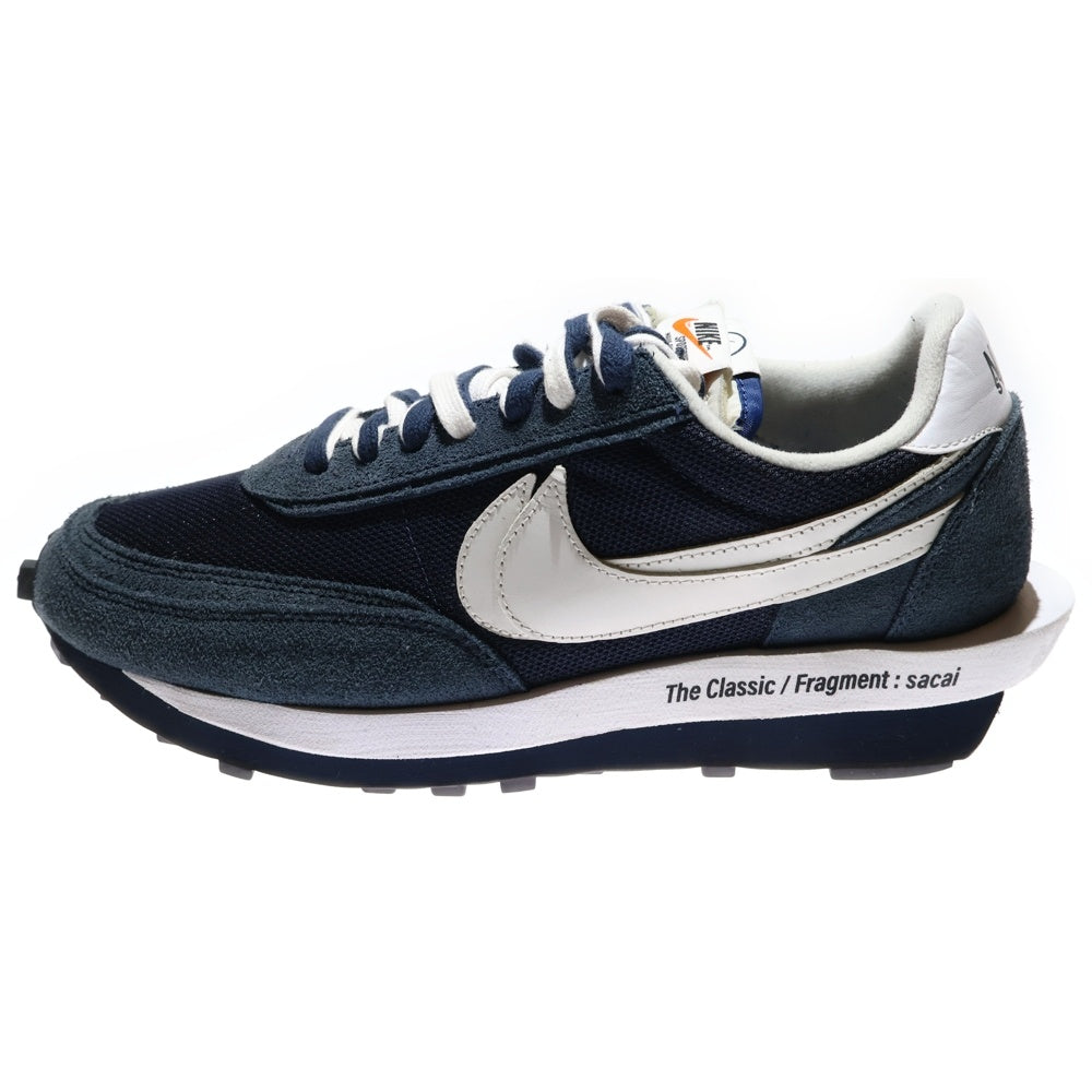 NIKE(ナイキ) ×Sacai ×FRAGMENT DESIGN LD WAFFLE サカイ フラグメントデザイン ローカットスニーカー ネイビー US11/29cm DH2684-400