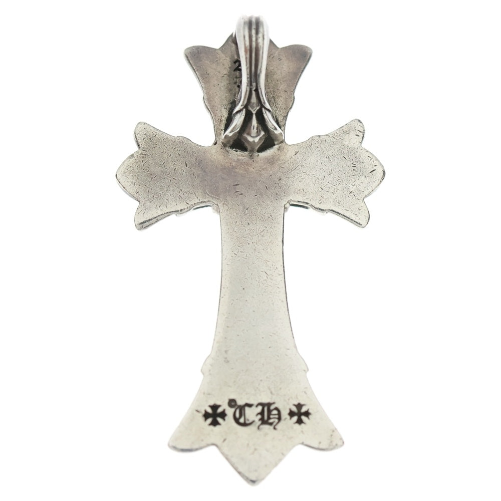 CHROME HEARTS(クロムハーツ) DBL CH CRS SML スモール ダブルCHクロスペンダントトップ シルバー BCA247