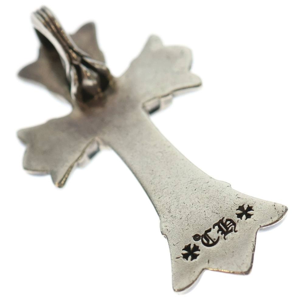 CHROME HEARTS(クロムハーツ) DBL CH CRS SML スモール ダブルCHクロスペンダントトップ シルバー BCA247