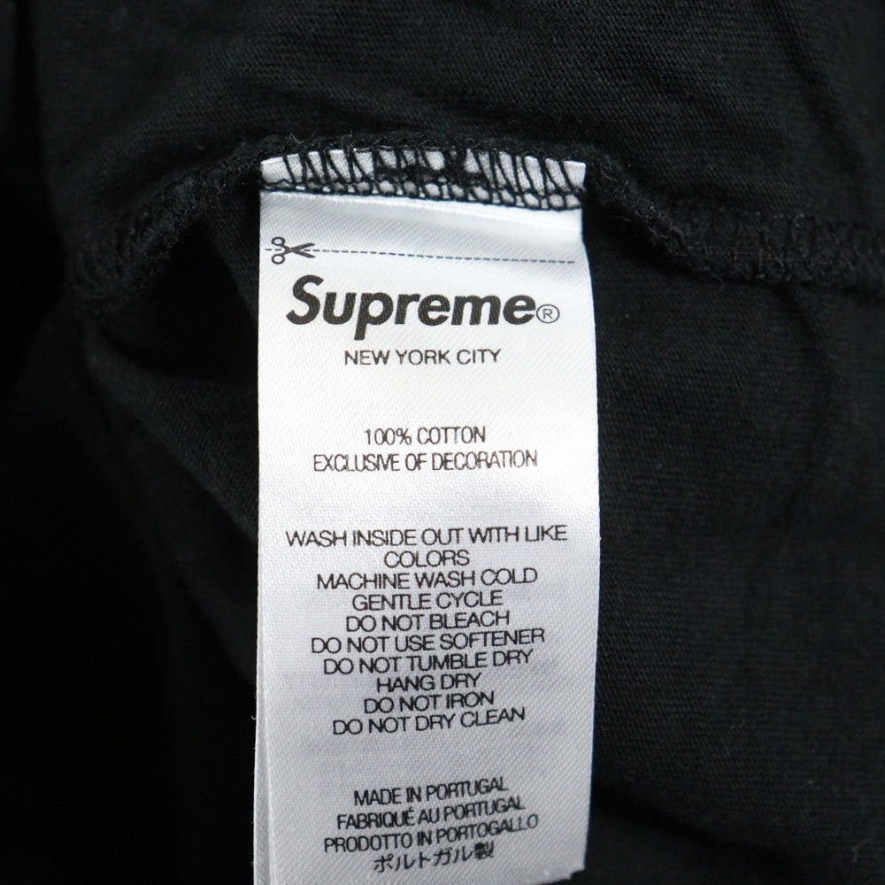 SUPREME(シュプリーム) 25AW ×Number (N)ine ×Mickey Mouse Raglan L/S Top ナンバーナイン x ミッキーマウス ラグラン 長袖Tシャツ ブラック