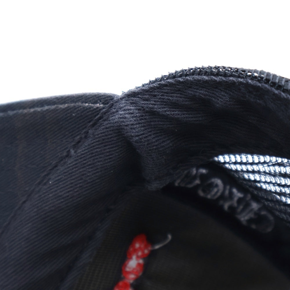 CHROME HEARTS(クロムハーツ) TRUCKER CAP CHプラス プリント トラッカーメッシュキャップ ブラック