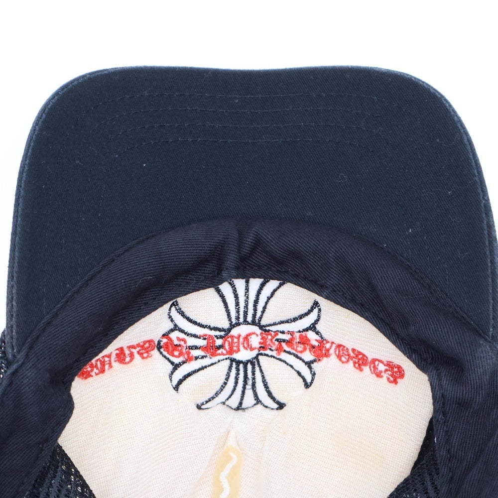 CHROME HEARTS(クロムハーツ) TRUCKER CAP CHプラス プリント トラッカーメッシュキャップ ブラック