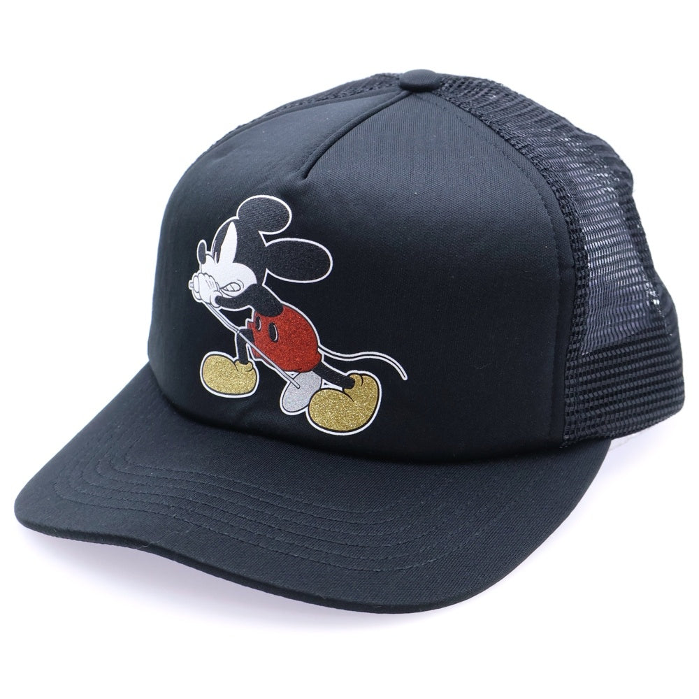 SUPREME(シュプリーム) 25AW x Number (N)ine x Mickey Mouse Mesh Back 5-Panel ナンバーナイン x ミッキーマウス メッシュ バック 5 パネル キャップ 帽子 ブラック