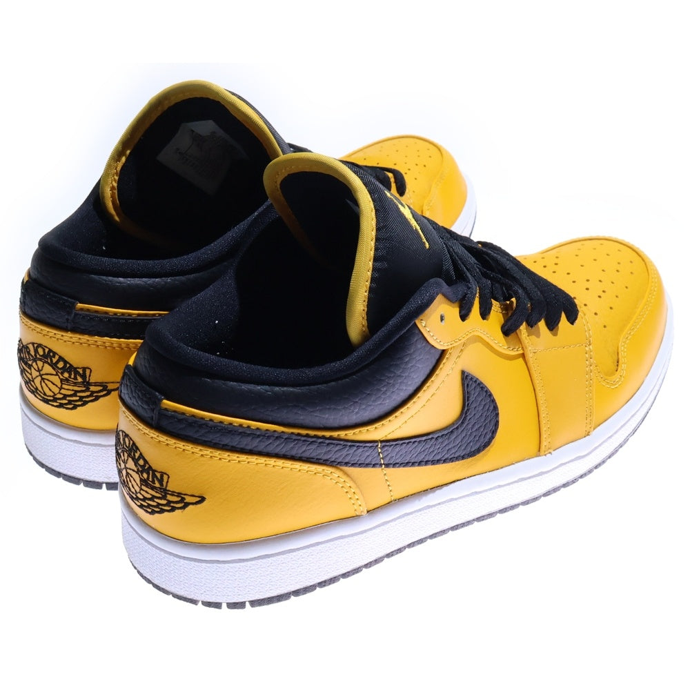 NIKE(ナイキ) AIR JORDAN 1 LOW UNIVERSITY GOLD エアジョーダン ユニバーシティゴールド ローカットスニーカー イエロー US8/26.0cm 553558-700