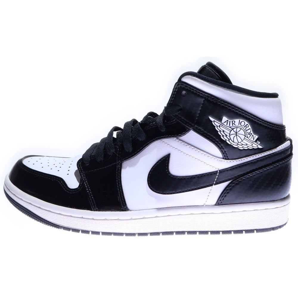 NIKE(ナイキ) AIR JORDAN 1 MID SE 2021 ALL-STAR GAME エアジョーダン1 ミッドオールスター ミッドカットスニーカー ブラック/ホワイト US9/27.0cm DD1649-001
