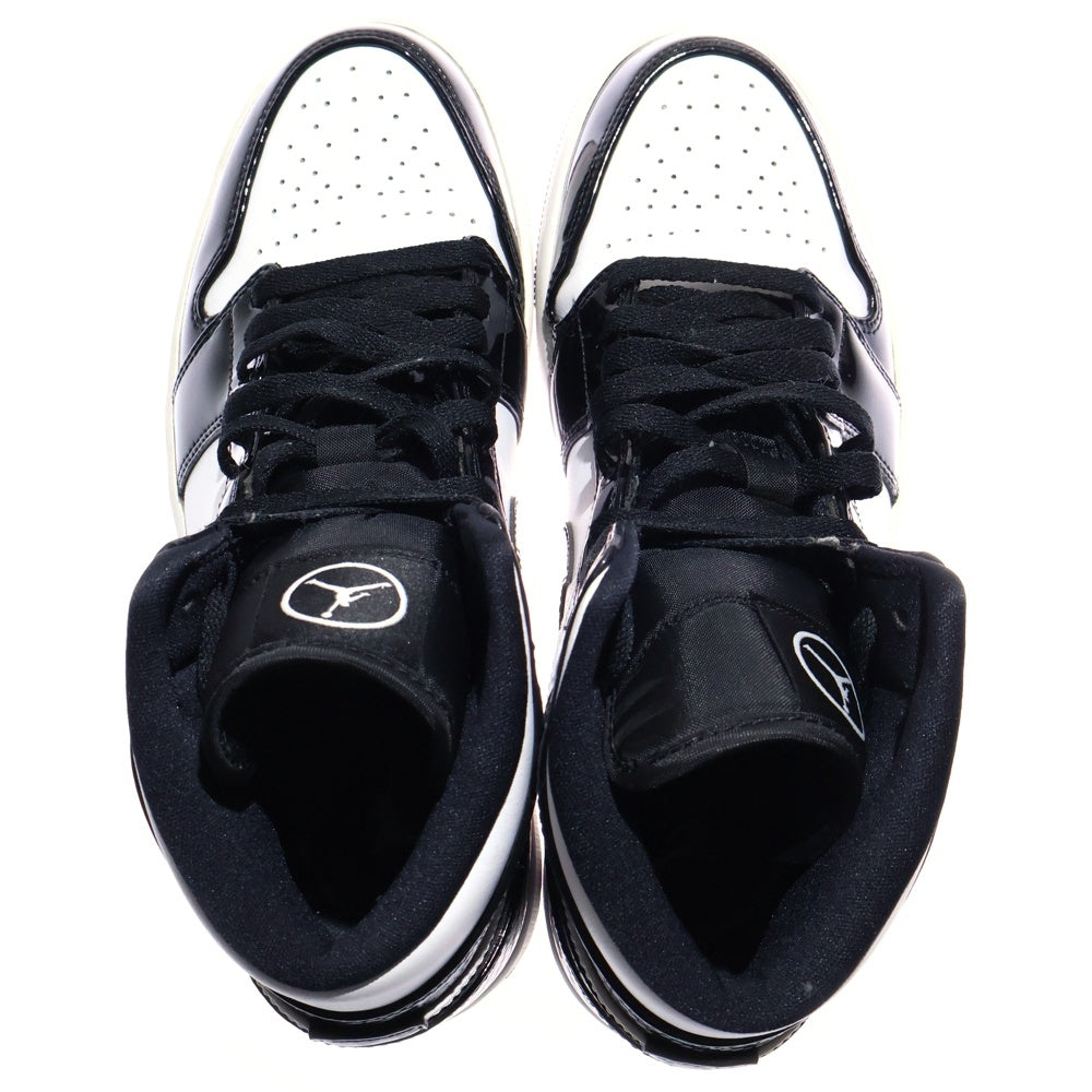 NIKE(ナイキ) AIR JORDAN 1 MID SE 2021 ALL-STAR GAME エアジョーダン1 ミッドオールスター ミッドカットスニーカー ブラック/ホワイト US9/27.0cm DD1649-001