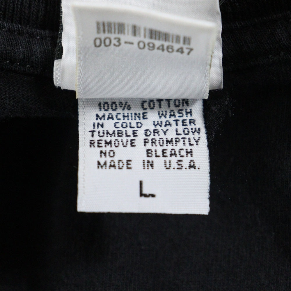 CHROME HEARTS(クロムハーツ) OLD CH L/S アームプリント バックセメタリー 長袖Tシャツ ブラック