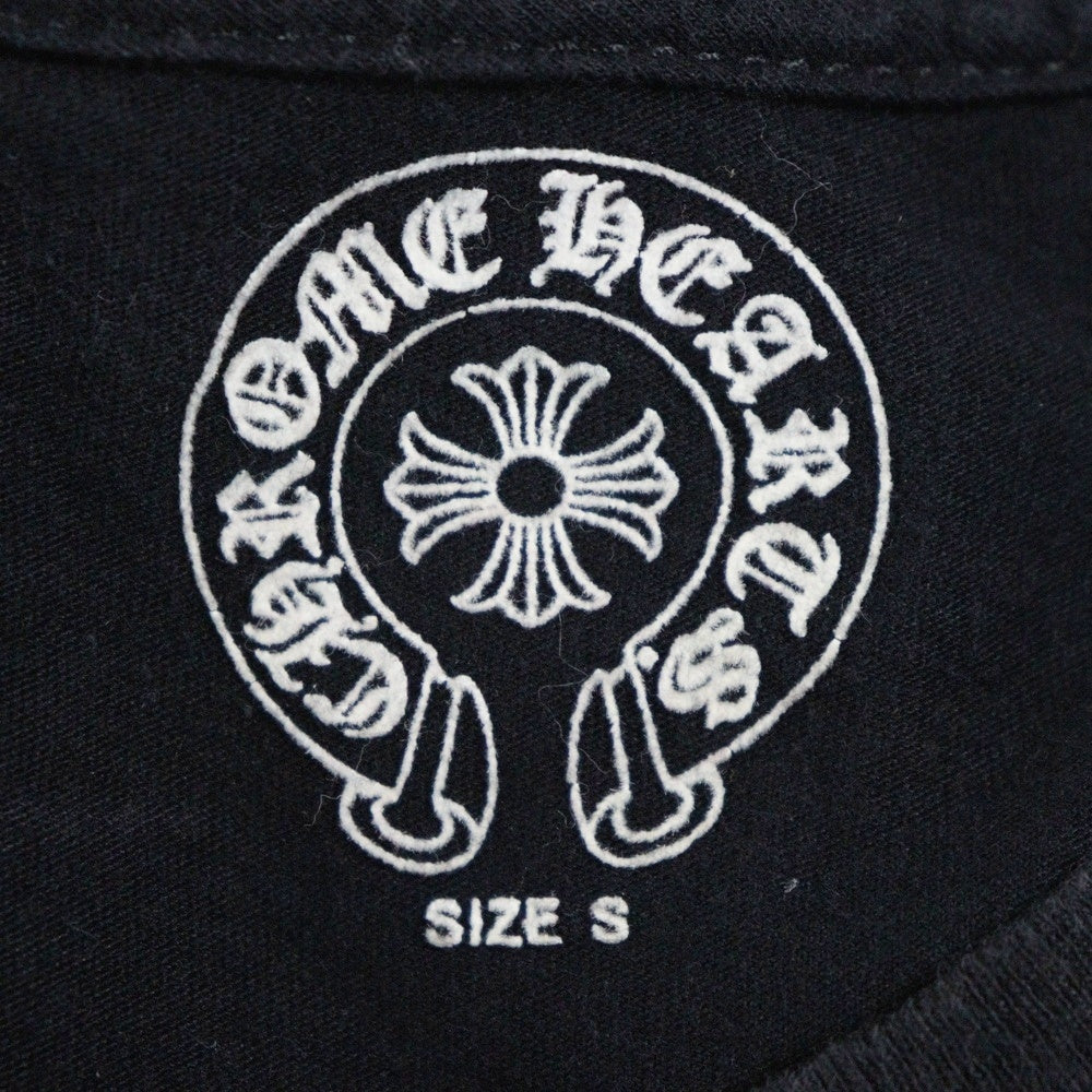 CHROME HEARTS(クロムハーツ) OLD CH PLUS バッグCHプラス 半袖Tシャツ レディース ブラック