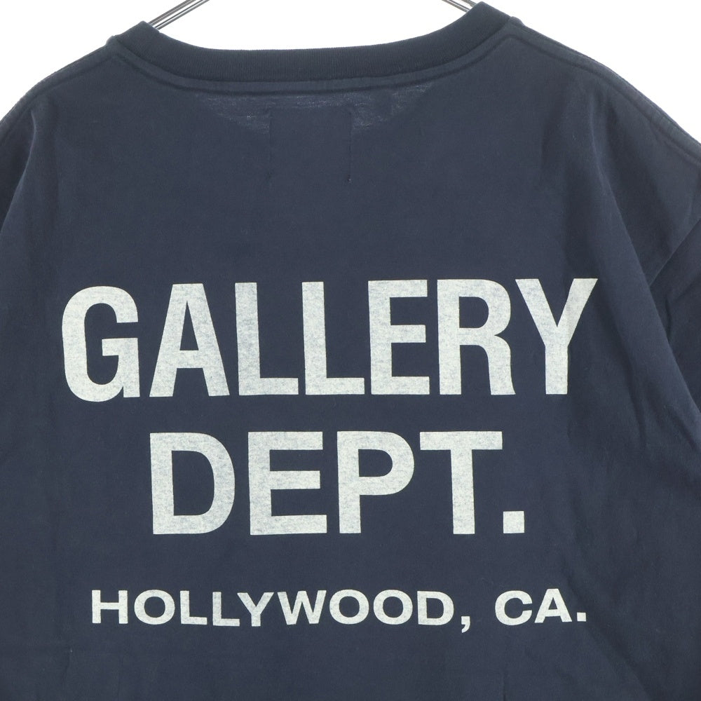GALLERY DEPT.(ギャラリーデプト) Souvenir T-Shirt ロゴプリント半袖Tシャツ ブラック