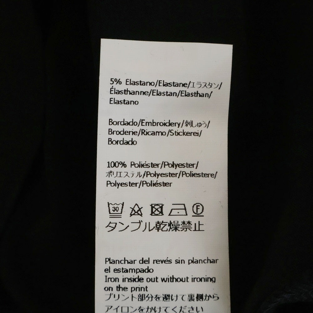 LOEWE(ロエベ) Anagram T-Shirt アナグラムロゴ刺繍 半袖Tシャツ ブラック H526Y22X75