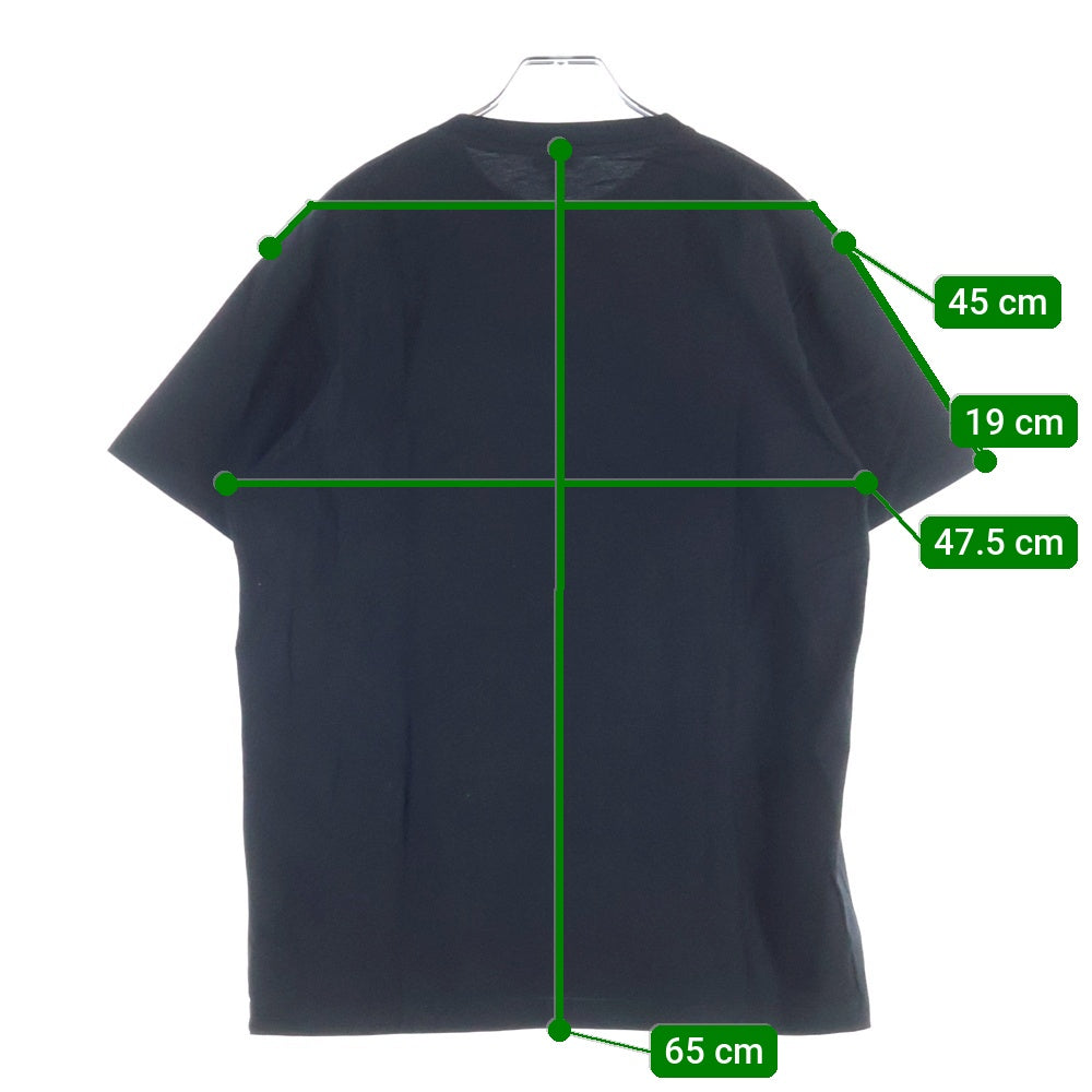 LOEWE(ロエベ) Anagram T-Shirt アナグラムロゴ刺繍 半袖Tシャツ ブラック H526Y22X75