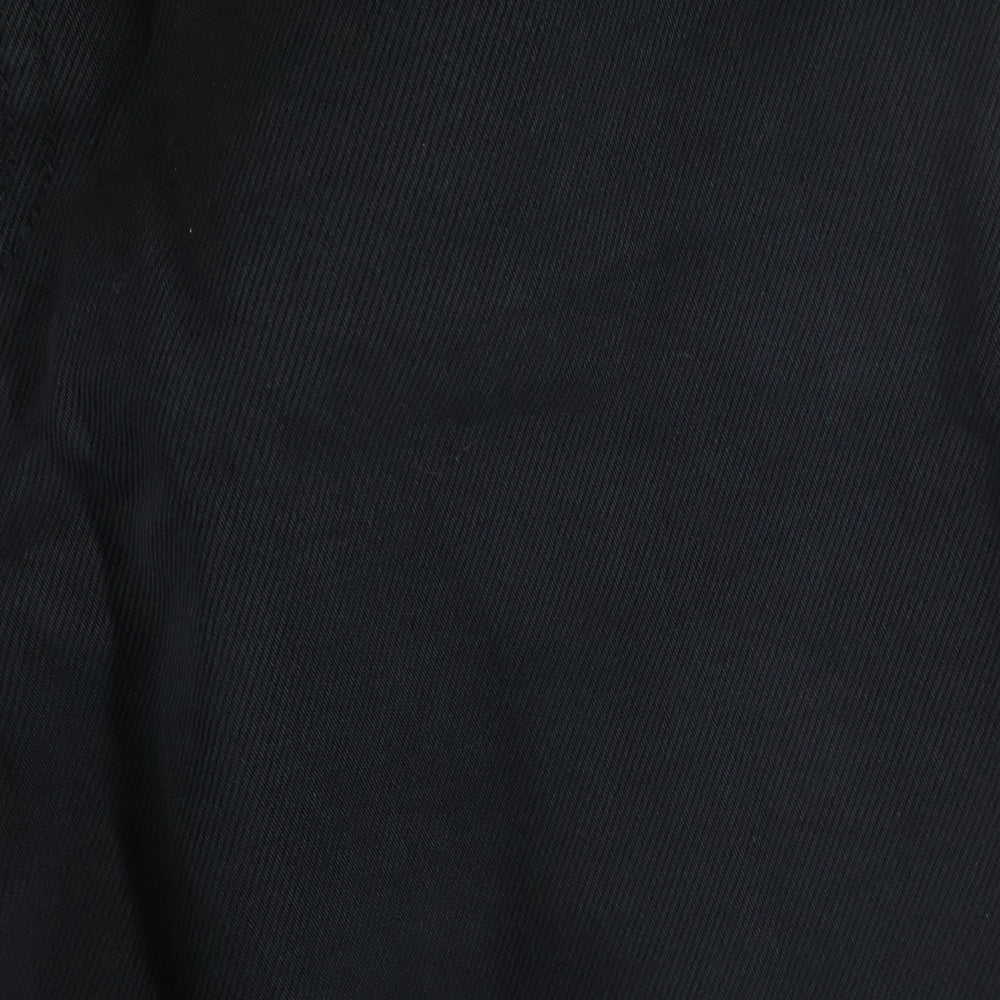 ALEXANDER WANG(アレキサンダーワン) Denim Pants ロゴチャーム ストレートデニムパンツ ブラック