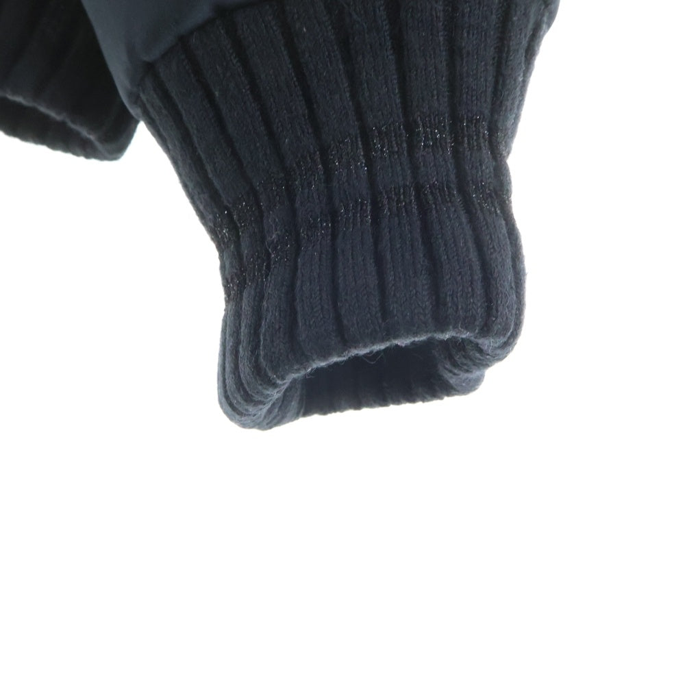 OFF-WHITE(オフホワイト) 17SS Souvenir Bomber Jacket ロゴ刺繍 スーベニアボンバージャケット ブラック