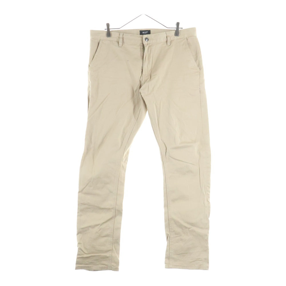 HUF(ハフ) CHINO PANTS チノパンツ ベージュ