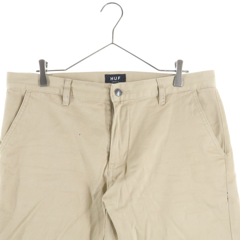 HUF(ハフ) CHINO PANTS チノパンツ ベージュ