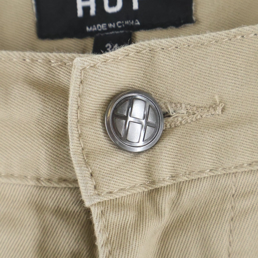 HUF(ハフ) CHINO PANTS チノパンツ ベージュ