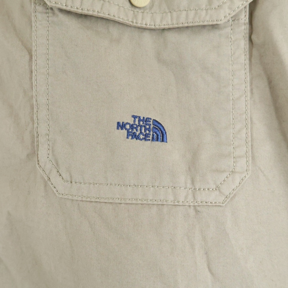 THE NORTH FACE PURPLE LABEL(ノースフェイスパープルレーベル) Button Down Work Shirt ボタン ダウン ワークジャケット ベージュ NT3202N