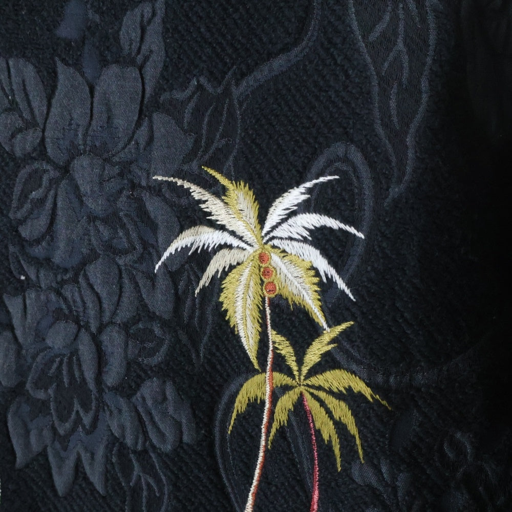 NEIGHBORHOOD(ネイバーフッド) 23AW JQ SOUVENIR JACKET 232UTNH-JKM04 スーベニアジャケット フローラル総柄 ジャケット ブラック