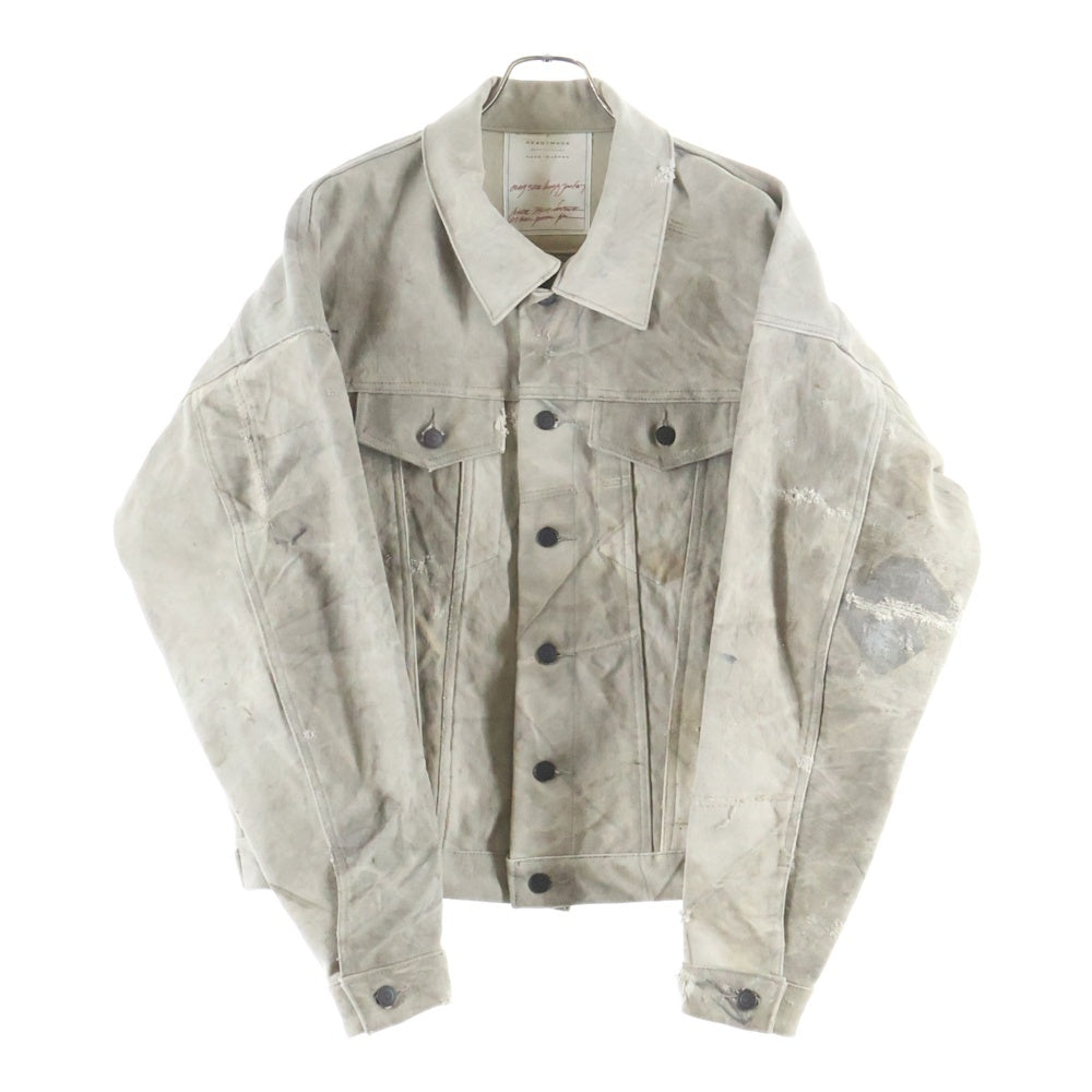 READY MADE(レディメイド) OVER SIZE WORK JACKET オーバーサイズワークジャケット グレー