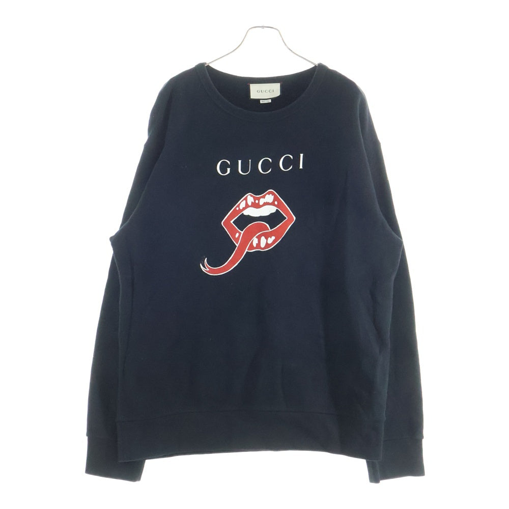 GUCCI(グッチ) 19SS リップ マウス プリント スウェット トレーナー