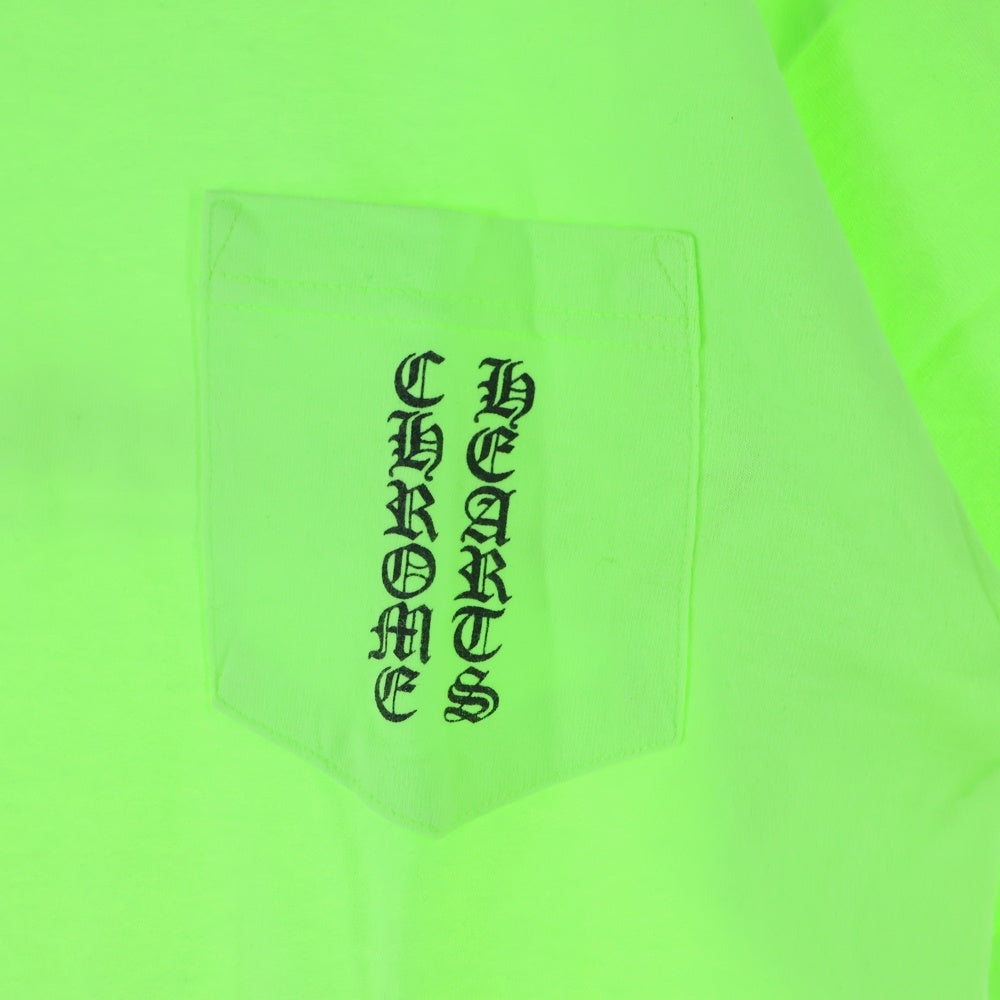 CHROME HEARTS(クロムハーツ) OLD SCROLL LABEL オールド バックスクロールラベル クルーネック 半袖Tシャツ カットソー ライトグリーン