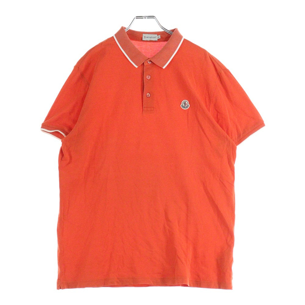 MONCLER(モンクレール) MAGLIA POLO MANICA CORTA ロゴワッペン 半袖 
