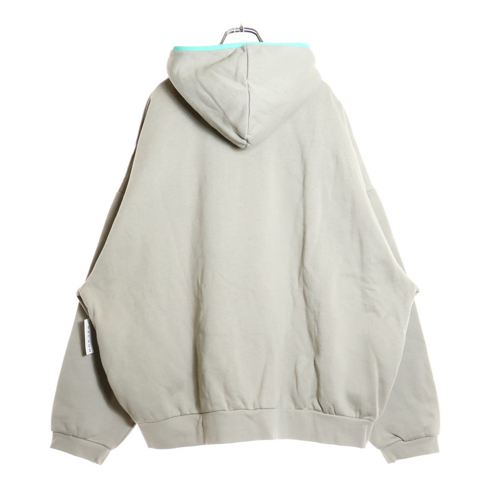 FEAR OF GOD ESSENTIALS(フィアオブゴッド エッセンシャルズ) HOODIE ラバーロゴ プルオーバースウェットパーカー フーディー ベージュ