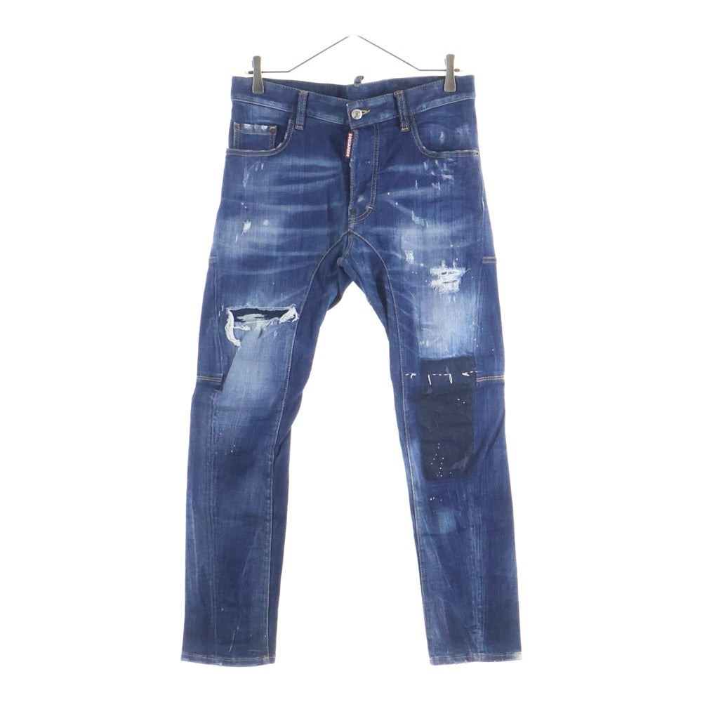DSQUARED2(ディースクエアード) 18AW TIDY BIKER JEAN タイディ バイカー ジーンズ デニムパンツ インディゴ S71LB0493