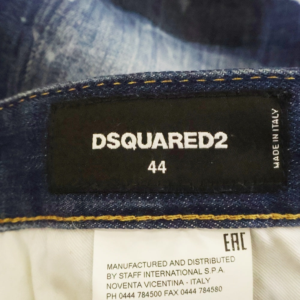 DSQUARED2(ディースクエアード) 18AW TIDY BIKER JEAN タイディ バイカー ジーンズ デニムパンツ インディゴ S71LB0493