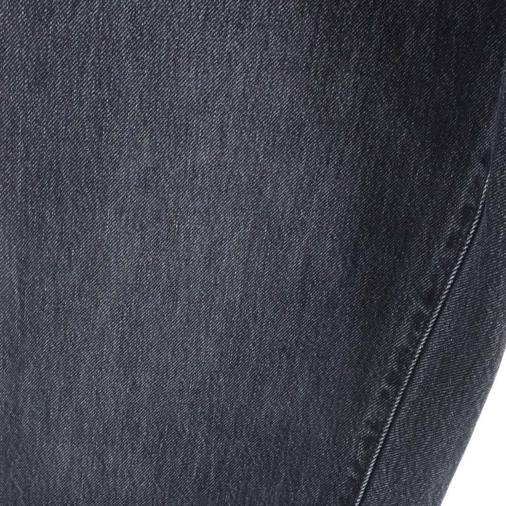Acne Studios(アクネ ストゥディオズ) COTTON DENIM PANTS コットン ストレート デニムパンツ ブラック C00033