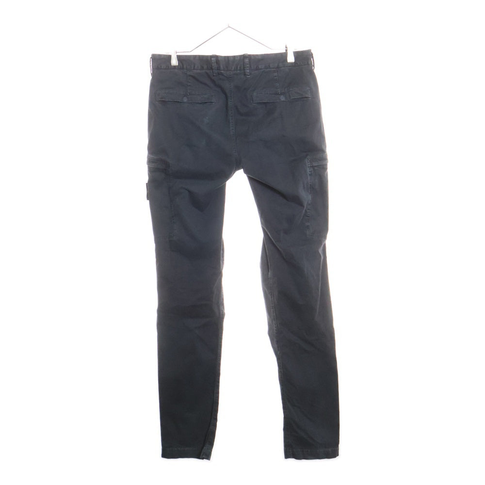 STONE ISLAND(ストーンアイランド) Cargo Pants ロゴワッペン カーゴパンツ ブラック 741532104
