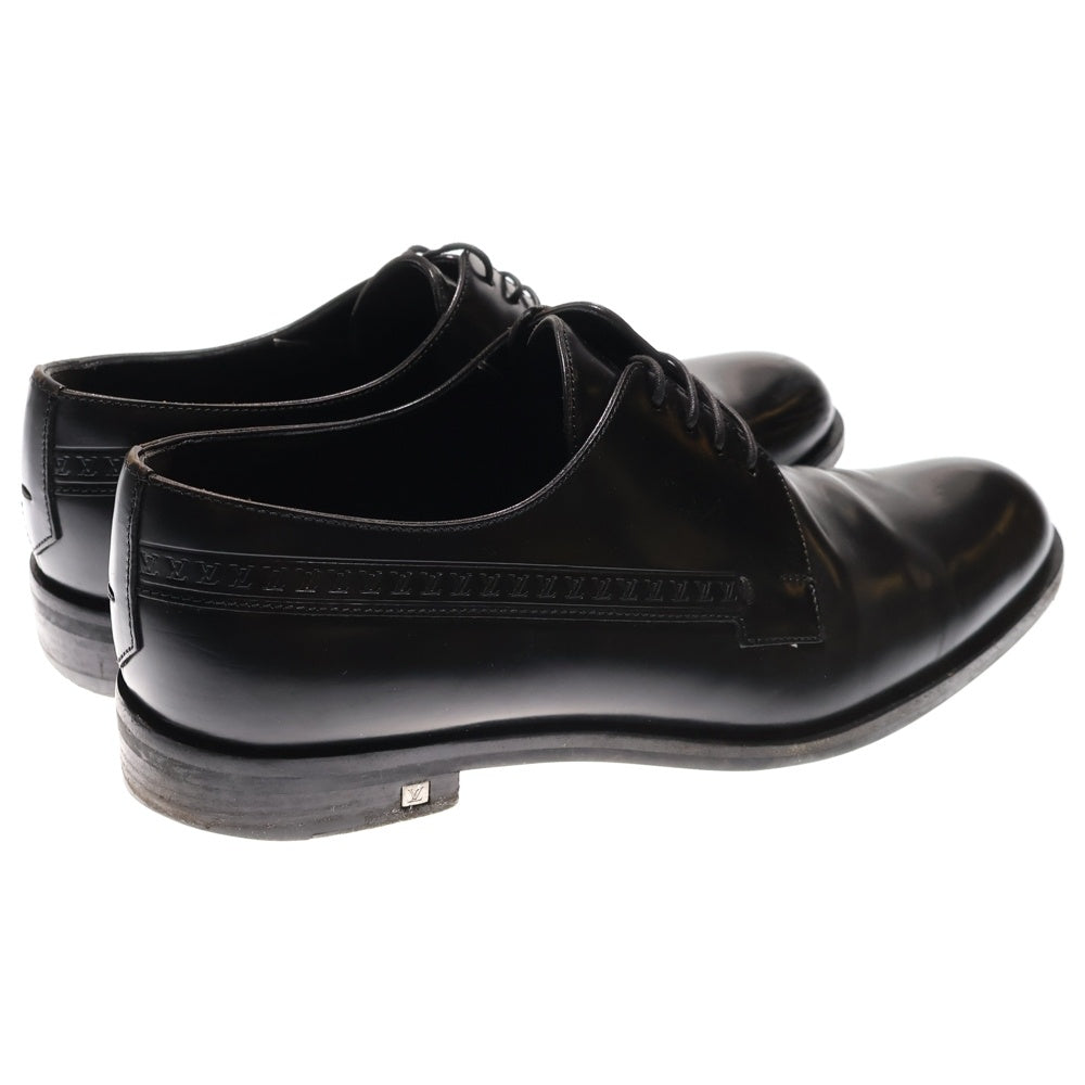 LOUIS VUITTON(ルイヴィトン) Side Logo Dress Shoes サイドロゴ レースアップドレスシューズ 革靴 ブラック