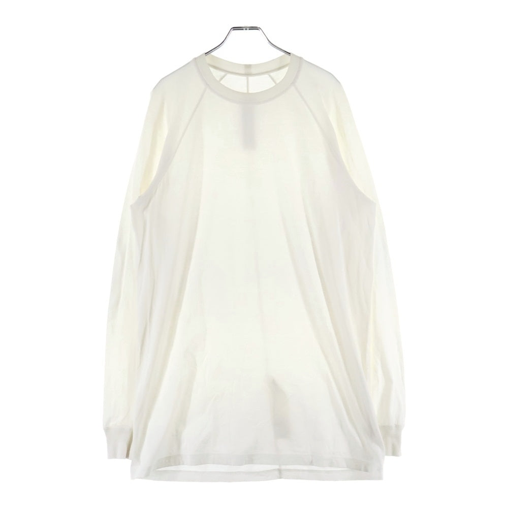 Rick Owens(リックオウエンス) 18SS L/S T-Shirt 長袖Tシャツ ホワイト