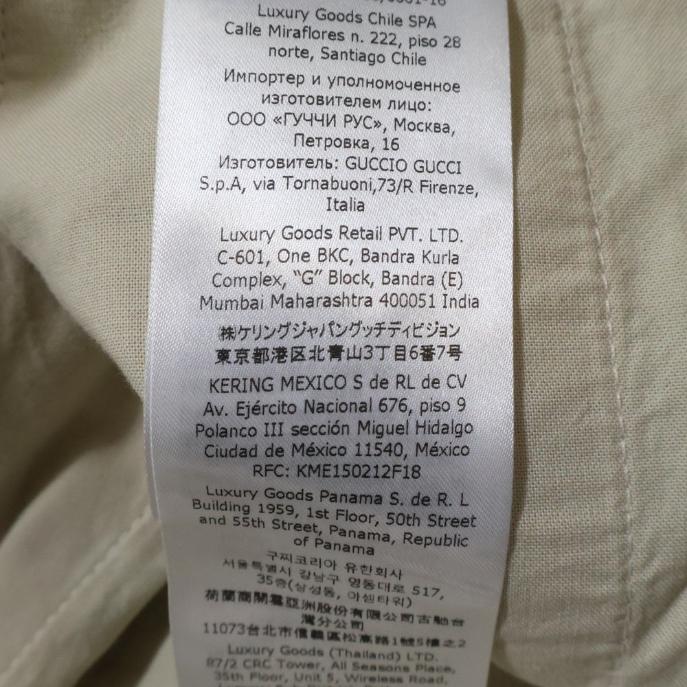 GUCCI(グッチ) Pants センタープレス スラックパンツ ピンク 742767 ZANWU