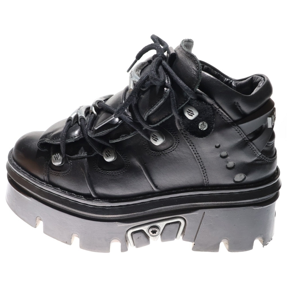 NEW ROCK(ニューロック) AMKLE BOOT アンクルブーツ ブラック M