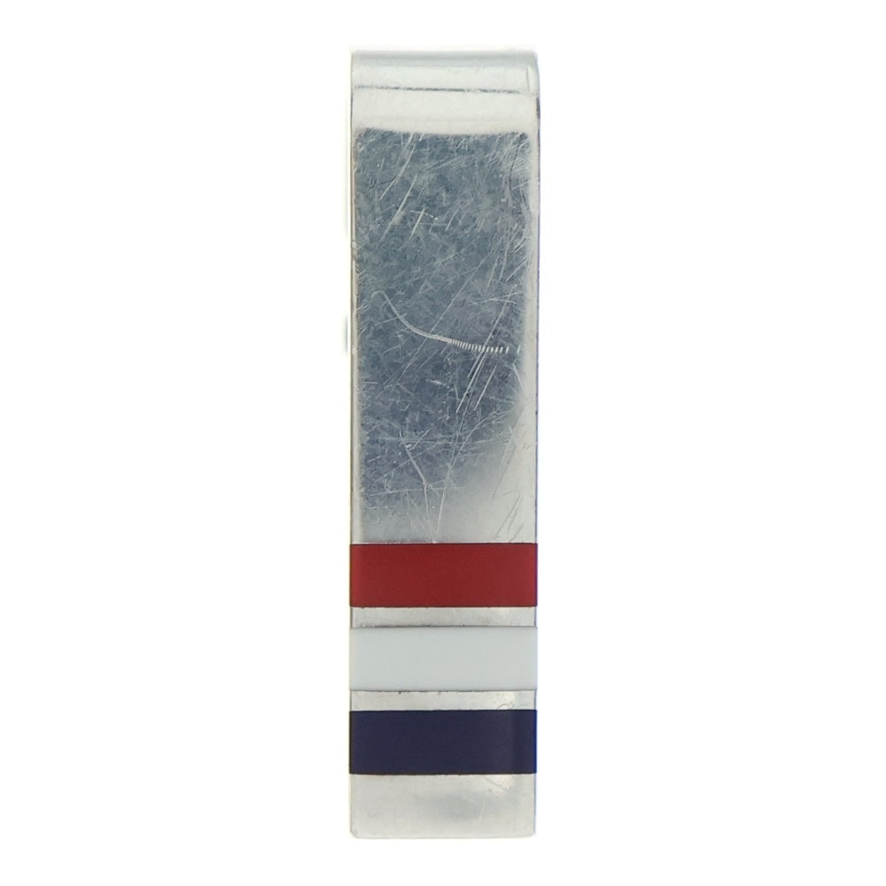 THOM BROWNE(トムブラウン) トリコロール ネクタイピン タイバー シルバー